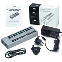 i-tec USB 3.0 Charging HUB 10 port + Power Adapter 48 W - 4