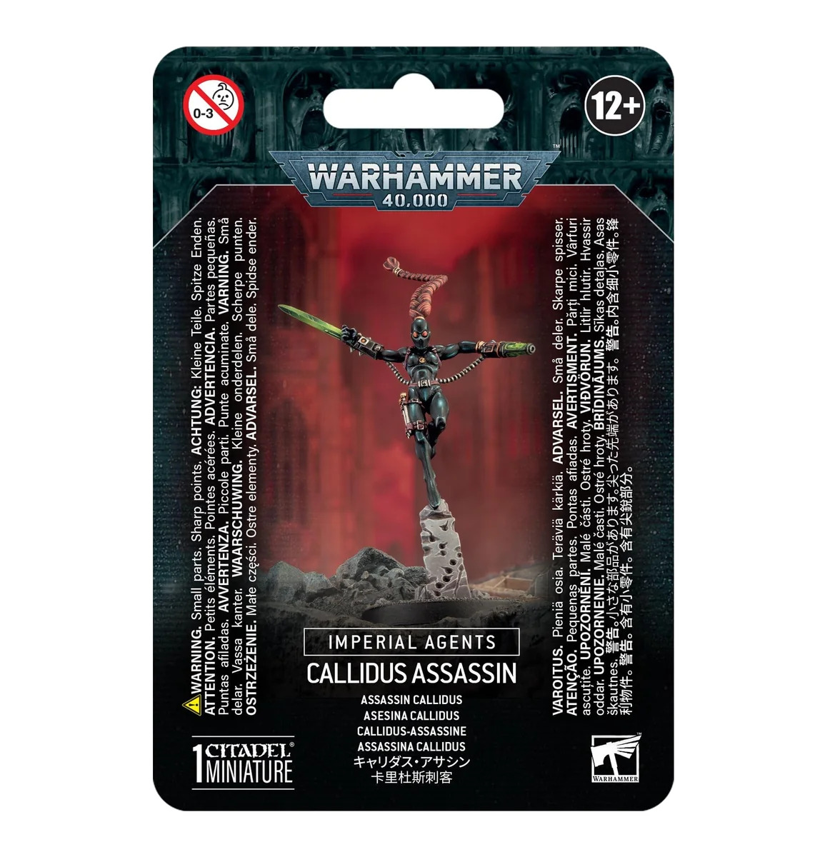 Warhammer 40k - Agents Imperiaux Assassin Callidus