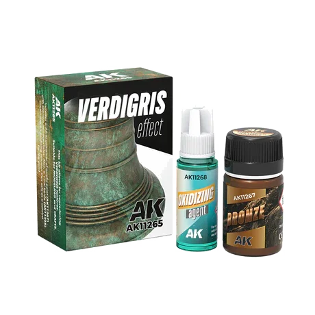 Ak Interactive Pot de Wash - Verdigris (18 ml)