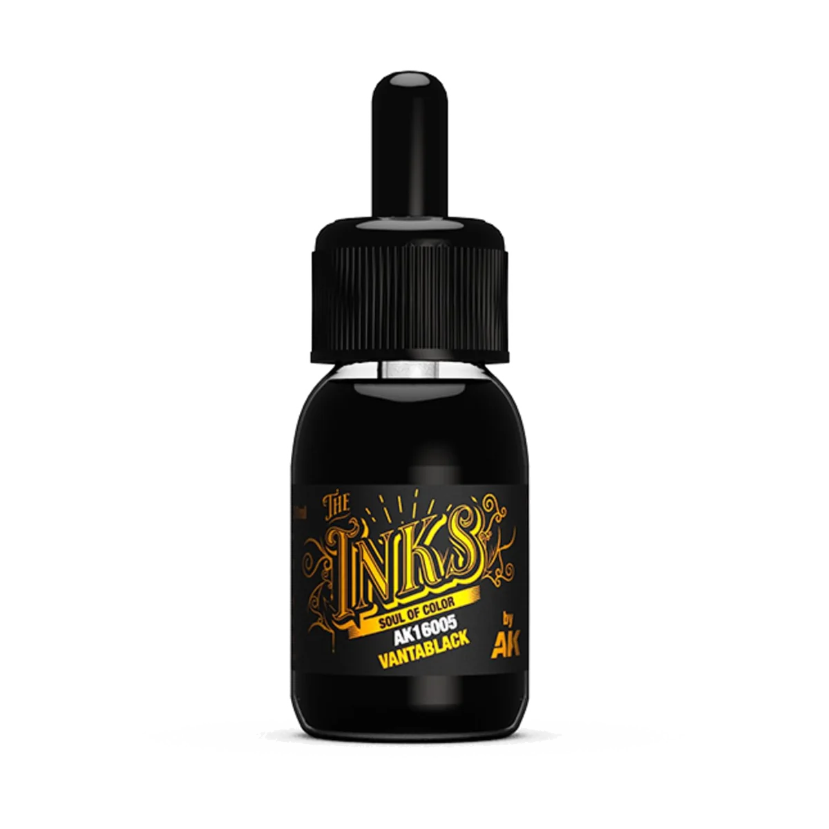 Ak Interactive  Pot de Peinture - Inks Black (30 ml)