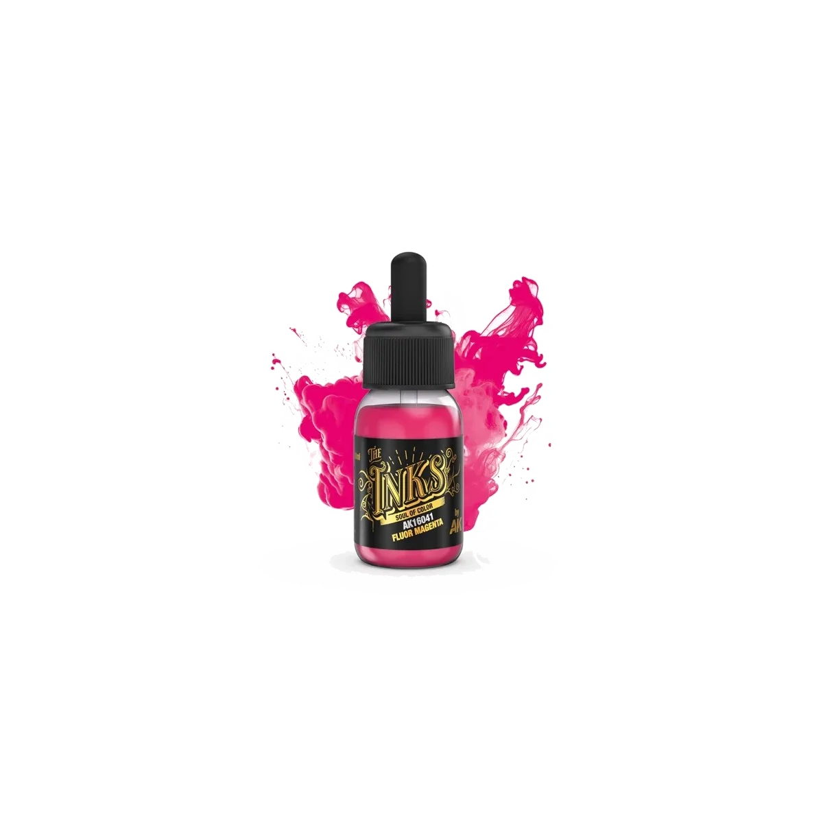 Ak Interactive  Pot de Peinture - Inks Fluor Magenta (30 ml)
