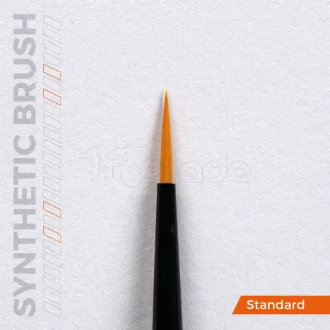 AK Interactive Pinceau Synthetique - Round (Taille 2/0)