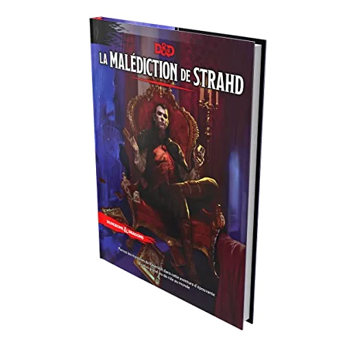 Jeu de Rôle : Dungeons & Dragons 5 - La Malédiction de Strahd (Ed. Wotc)