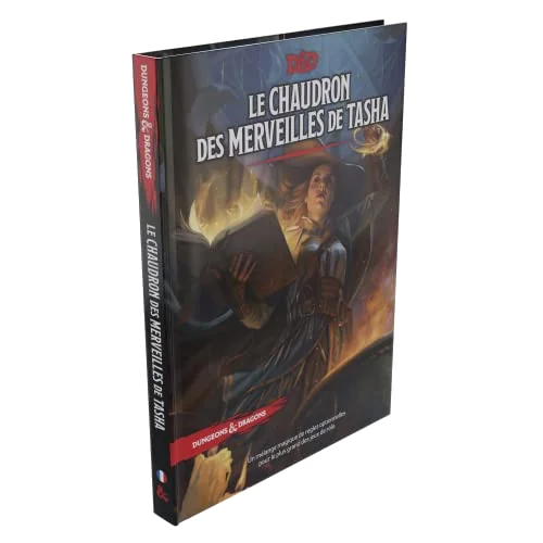 Jeu de Rôle : Dungeons & Dragons 5 - Livre Le Chaudron des Merveilles de Tasha