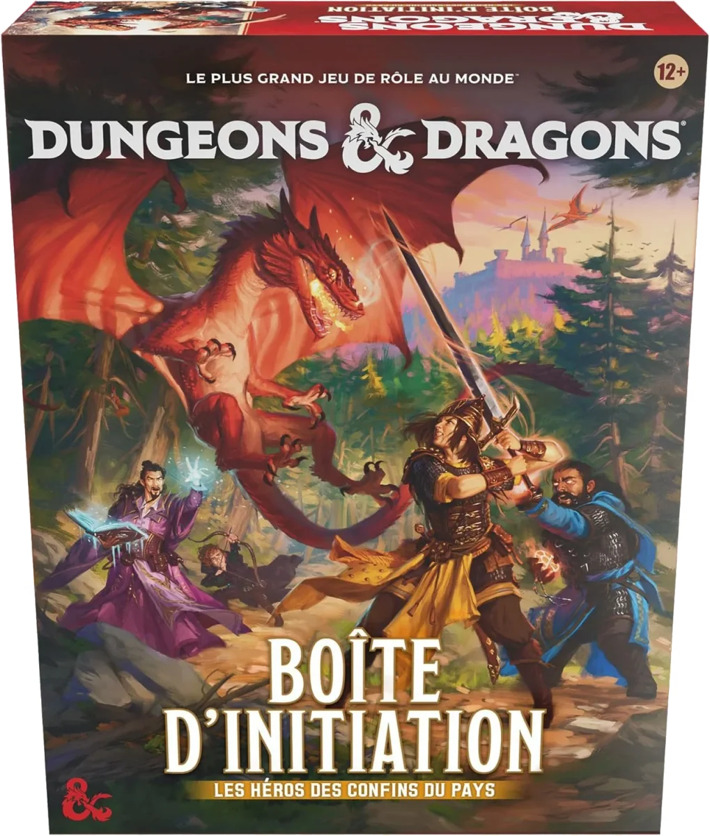 Jeu de Rôle Dungeons & Dragons 5 - Kit d'Initiation : Les Héros des Confins du Pays (Fr)