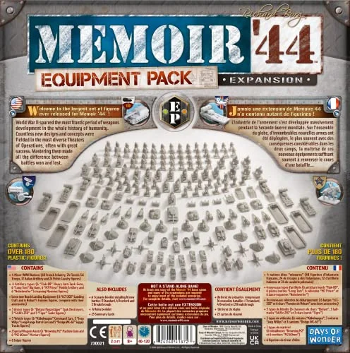 Jeu - Mémoire 44 : Equipement Pack (Extension)