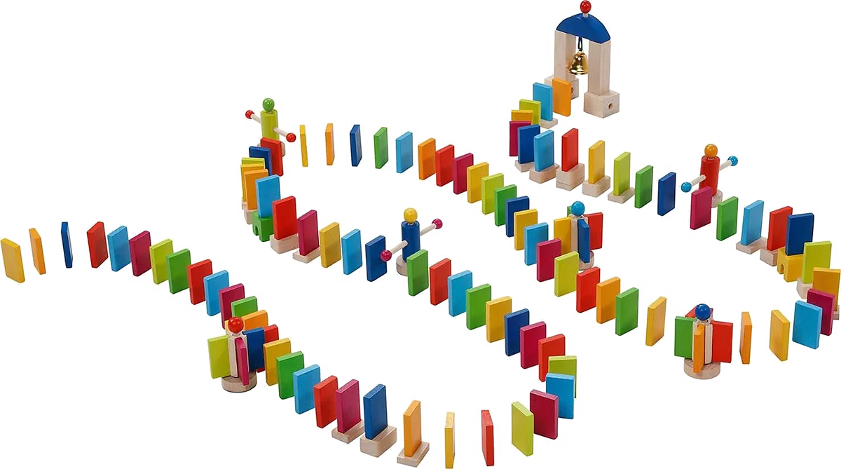 Rallye des dominos Goki en bois