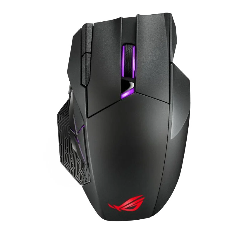 ASUS ROG Spatha X souris Gaming Droitier RF Wireless + USB Type-C Optique 19000 DPI
