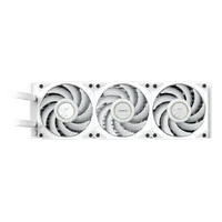GIGABYTE AORUS WATERFORCE X II 360 ICE Refroidisseur liquide pour processeur AIO - 3x ventilateurs ARGB de 120 mm, écran LCD en couleur, DAISY-CHAIN, compatible avec Intel LGA 1851 et AMD AM5 - 5