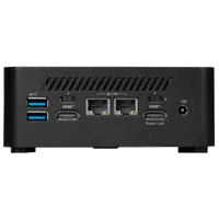 MSI Cubi NUC 13MQG-070EU Intel® Core™ i7 i7-1365U 16 Go DDR5-SDRAM 1 To SSD Windows 11 Pro Mini PC Noir - 8