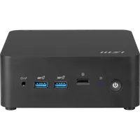 MSI Cubi NUC 13MQG-070EU Intel® Core™ i7 i7-1365U 16 Go DDR5-SDRAM 1 To SSD Windows 11 Pro Mini PC Noir - 14