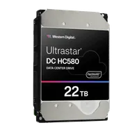 Western Digital Ultrastar DC HC580 disque dur 22 To 7200 tr/min 512 Mo 3.5" SAS - 3
