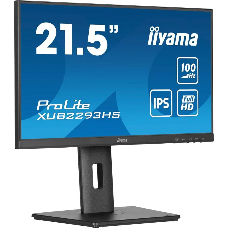 iiyama ProLite XUB2293HS-B6 écran plat de PC 54,6 cm (21.5") 1920 x 1080 pixels Full HD LED Noir