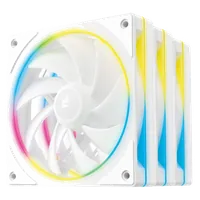DeepCool FL12 SE WH 3IN1 Boitier PC Ventilateur 12 cm Blanc - 1