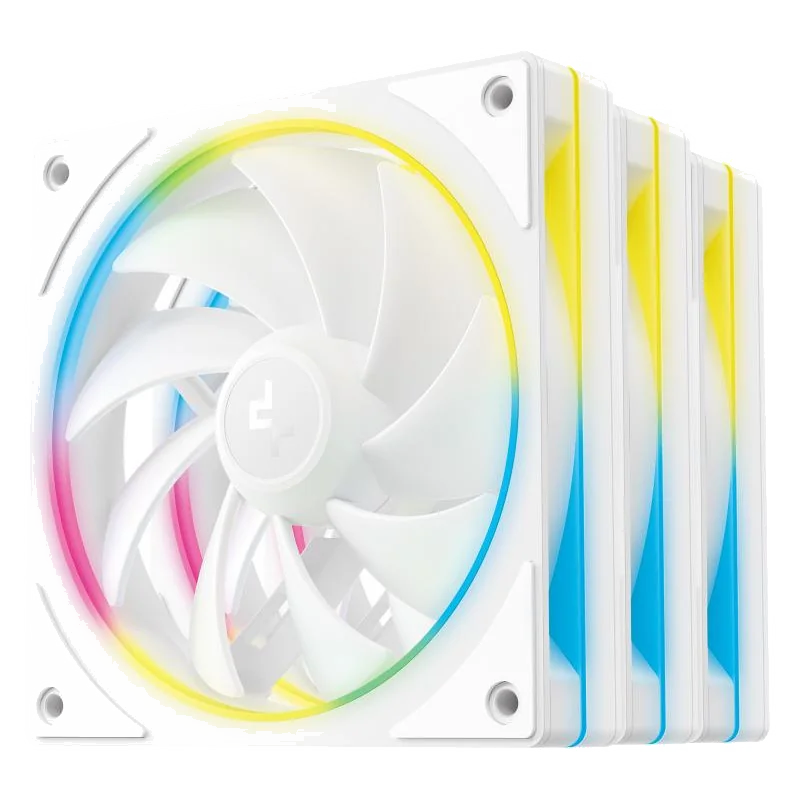 DeepCool FL12 SE WH 3IN1 Boitier PC Ventilateur 12 cm Blanc