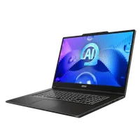 MSI Venture 17 AI A1MG-012FR Intel Core Ultra 7 155H Ordinateur portable 43,9 cm (17.3") Full HD 32 Go DDR5-SDRAM 1 To SSD Wi-Fi 6E (802.11ax) Windows 11 Pro Français Gris