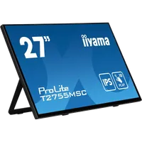 iiyama ProLite T2755MSC-B1 écran plat de PC 68,6 cm (27") 1920 x 1080 pixels Full HD LED Écran tactile Dessus de table Noir - 1