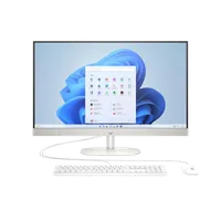 HP All-in-One 27-cr0076nf PC AMD Ryzen™ 7 7730U 68,6 cm (27") 1920 x 1080 pixels 32 Go DDR4-SDRAM 1 To SSD Windows 11 Home Wi-Fi 6 (802.11ax) Blanc