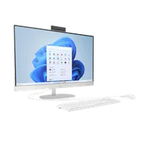 HP All-in-One 27-cr0076nf PC AMD Ryzen™ 7 7730U 68,6 cm (27") 1920 x 1080 pixels 32 Go DDR4-SDRAM 1 To SSD Windows 11 Home Wi-Fi 6 (802.11ax) Blanc - 2