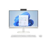 HP All-in-One 24-cr0089nf PC AMD Ryzen? 7 7730U 60,5 cm (23.8") 1920 x 1080 pixels 16 Go DDR4-SDRAM 512 Go SSD Windows 11 Home Wi-Fi 6 (802.11ax) Blanc