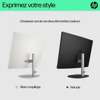 HP All-in-One 24-cr0089nf PC AMD Ryzen? 7 7730U 60,5 cm (23.8") 1920 x 1080 pixels 16 Go DDR4-SDRAM 512 Go SSD Windows 11 Home Wi-Fi 6 (802.11ax) Blanc - 12