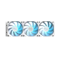 GIGABYTE EAGLE 360 ICE Système de Refroidissement Liquide pour CPU - 3x120mm Ventilateurs ARGB, écran LCD couleur, DAISY-CHAIN, Compatible Intel LGA 1851 et AMD AM5 - 3