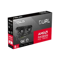 ASUS Dual -RX7600-O8G-EVO AMD Radeon RX 7600 8 Go GDDR6 - 5