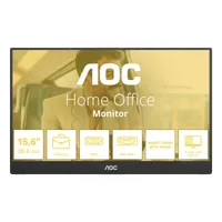 AOC 16T20E2 téléviseur et moniteur portables Moniteur portable Noir 39,6 cm (15.6") LED 1920 x 1080 pixels - 1