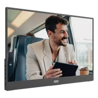 AOC 16T20E2 téléviseur et moniteur portables Moniteur portable Noir 39,6 cm (15.6") LED 1920 x 1080 pixels - 7