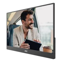 AOC 16T20E2 téléviseur et moniteur portables Moniteur portable Noir 39,6 cm (15.6") LED 1920 x 1080 pixels - 9