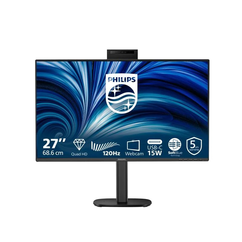 Philips 27B2N3500JH écran plat de PC 68,6 cm (27") 2560 x 1440 pixels Quad HD LCD Noir