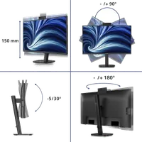 Philips 3000 series 27B2U3601H/00 écran plat de PC 68,6 cm (27") 2560 x 1440 pixels Quad HD LCD Noir - 4