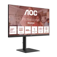 AOC E4 U27E4CV écran plat de PC 68,6 cm (27") 3840 x 2160 pixels 4K Ultra HD LED Noir - 13
