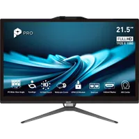 MSI Pro AP222T 14M-428FR Intel® Core™ i5 i5-14400 54,6 cm (21.5") 1920 x 1080 pixels Écran tactile PC All-in-One 8 Go DDR4-SDRAM 500 Go SSD Windows 11 Pro Wi-Fi 6E (802.11ax) Noir - 2