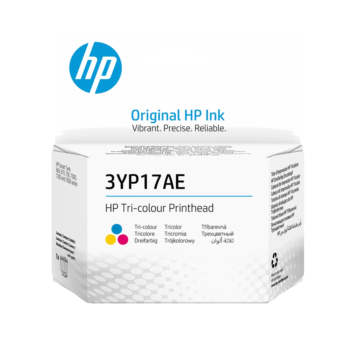 HP Tête d’impression trois couleurs Ink Tank