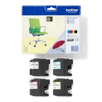 Brother LC-229XLVALBP cartouche d'encre 4 pièce(s) Original Noir, Cyan, Magenta, Jaune - 4
