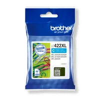 Brother LC422XLC Cartouche d'encre originale - Cyan