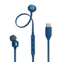 JBL Tune 310C USB Casque Avec fil Ecouteurs Appels/Musique USB Type-C Bleu