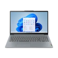 Lenovo IdeaPad Slim 3 15ABR8 AMD Ryzen™ 5 5625U Ordinateur portable 39,6 cm (15.6") Full HD 8 Go DDR4-SDRAM 512 Go SSD Wi-Fi 6 (802.11ax) Windows 11 Home Français Gris