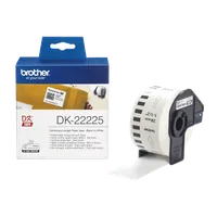Brother DK-22225 ruban d'étiquette Noir sur blanc