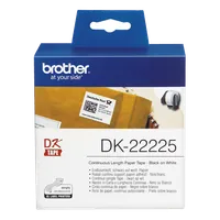 Brother DK-22225 ruban d'étiquette Noir sur blanc - 4