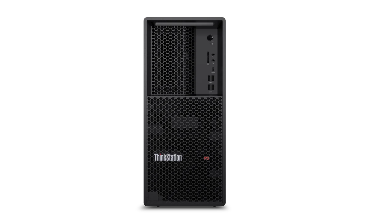 Lenovo ThinkStation P3 Tower Gen 2 Intel Core Ultra 7 265 16 Go DDR5-SDRAM 512 Go SSD Windows 11 Pro Station de travail Noir
