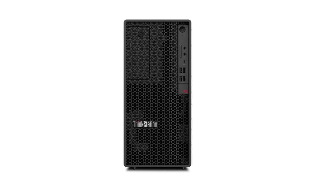 Lenovo ThinkStation P2 Tower Gen 2 Intel Core Ultra 7 265 32 Go DDR5-SDRAM 1 To SSD NVIDIA GeForce RTX 5060 Windows 11 Pro Station de travail Noir