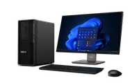 Lenovo ThinkStation P2 Tower Gen 2 Intel Core Ultra 7 265 32 Go DDR5-SDRAM 1 To SSD NVIDIA GeForce RTX 5060 Windows 11 Pro Station de travail Noir - 9