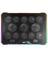 Mars Gaming MNBC13 système de refroidissement pour ordinateurs portables 43,2 cm (17") Noir