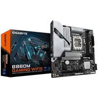 GIGABYTE B860M GAMING WIFI6 Carte Mère - Intel Core Ultra Series CPUs, 8+1+2 Phases VRM, jusqu’à 9066MHz DDR5, 1xPCIe 5.0 + 1xPCIe 4.0 M.2, 2.5GbE LAN, WIFI 6, USB 3.2 Gen 1