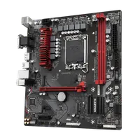 GIGABYTE B760M GAMING DDR4 Carte Mère - Prend en charge les processeurs Intel Core de 14e génération, VRM numérique 6+2+1 phases, jusqu'à 5333MHz DDR4 (OC), 2xPCIe 4.0 M.2, LAN 2.5GbE, USB 3.2 Gen1 - 3