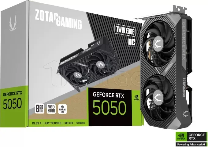 Carte Graphique Zotac Gaming GeForce RTX 5050 Twin Edge OC