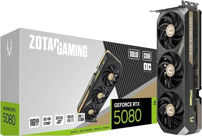 Carte Graphique Zotac Gaming GeForce RTX 5080 Solid Core