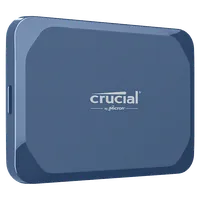 Disque SSD externe Crucial X10 - 1To (Bleu)